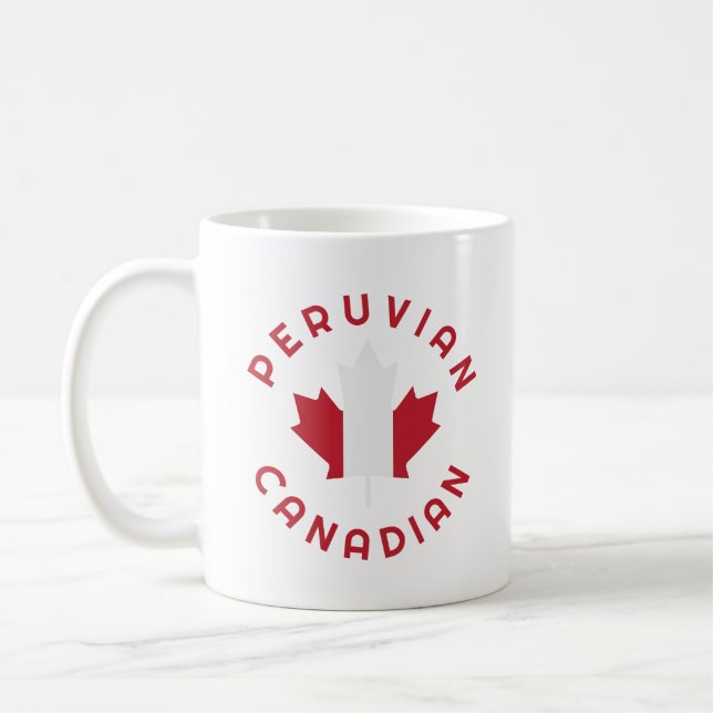 Canadian Peruvian   Roots  Coffee Mug (Left)