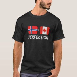 Canadian Plus Norwegian Perfection Mix Heritage Fl T-Shirt