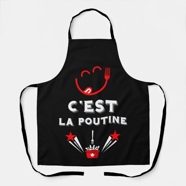 Canadian Poutine Festival Apron (Front)