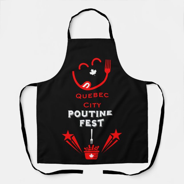 Canadian Poutine Festival Apron (Front)
