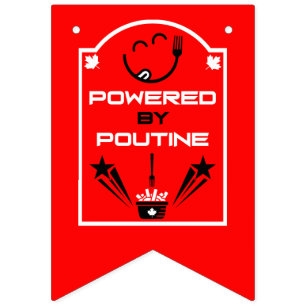 Canadian Poutine Festival Bunting