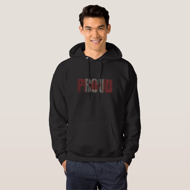 Canadian pride hoodie (Front Full)