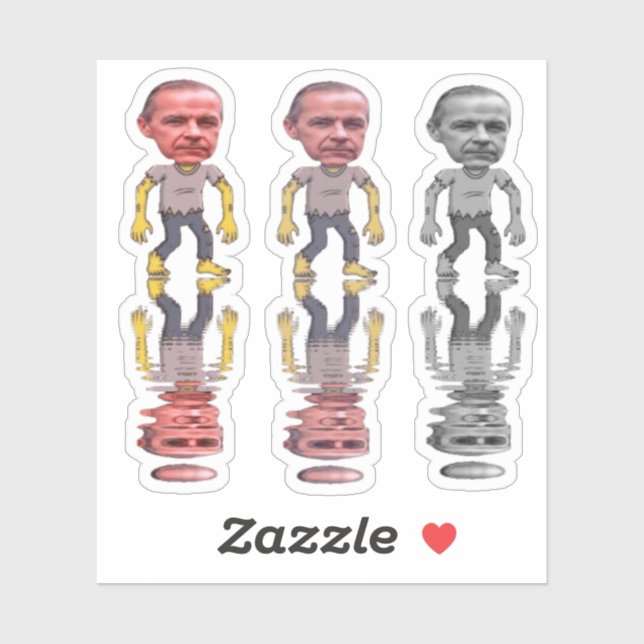 CANADIAN PRIME MONSTER STICKERS (Sheet)
