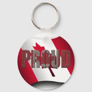 Canadian proud key ring