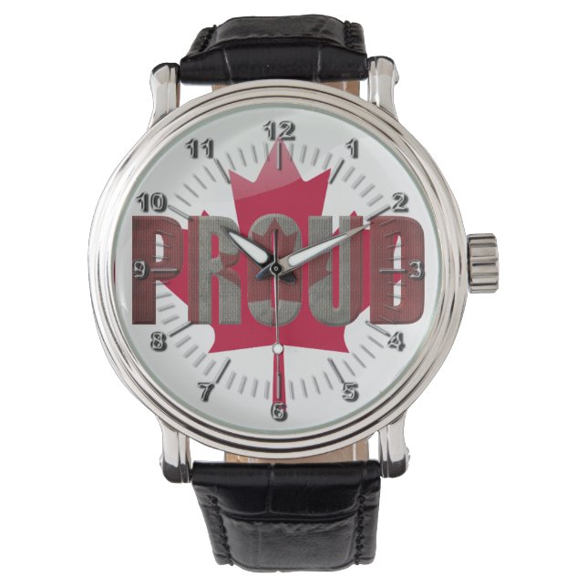 Canadian proud watch (Front)