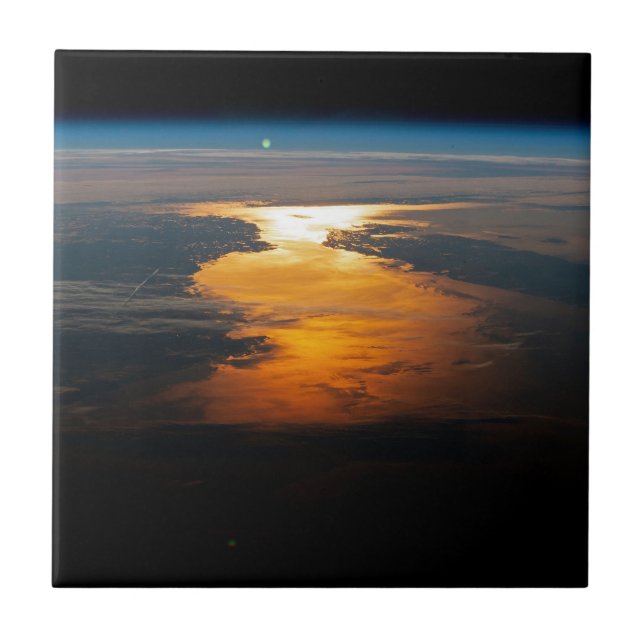 Canadian Provinces Of Newfoundland And Labrador. Ceramic Tile (Front)