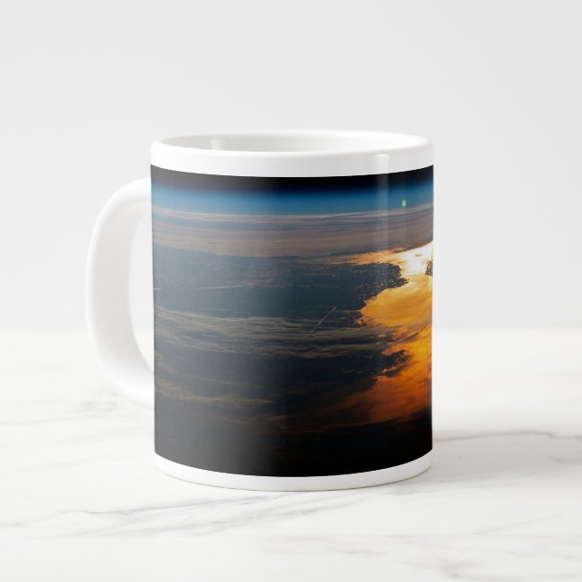 Canadian Provinces Of Newfoundland And Labrador. Large Coffee Mug (Front Left)