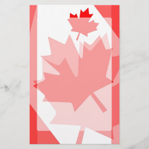 Canadian red Maple Leaf Layered Style CANADA