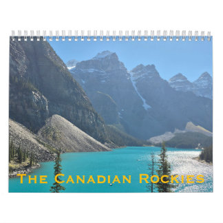 Canadian Rockies Calendar