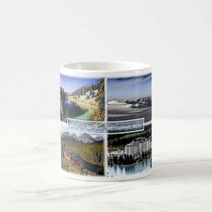 Canadian Rockies - Canada - Mosaic - Coffee Mug
