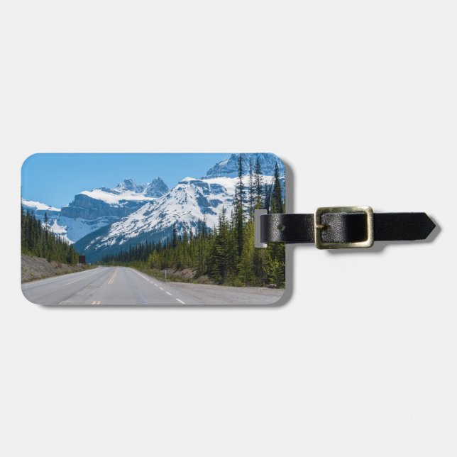 Canadian Rockies - Icefields Parkway Highway 93 Luggage Tag (Front Horizontal)