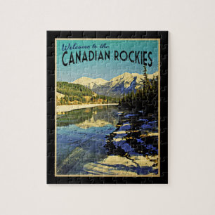 Canadian Rockies Jigsaw Puzzle