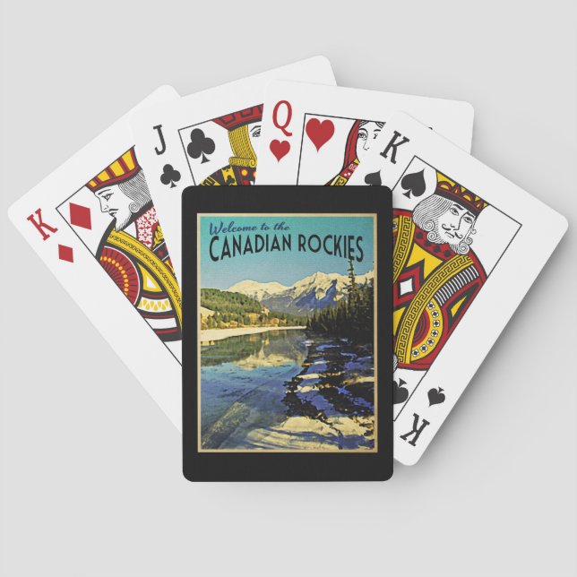 Canadian Rockies Playing Cards (Back)
