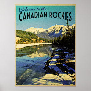 Canadian Rockies Poster