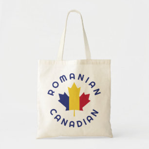 Canadian Romanian Roots Tote Bag
