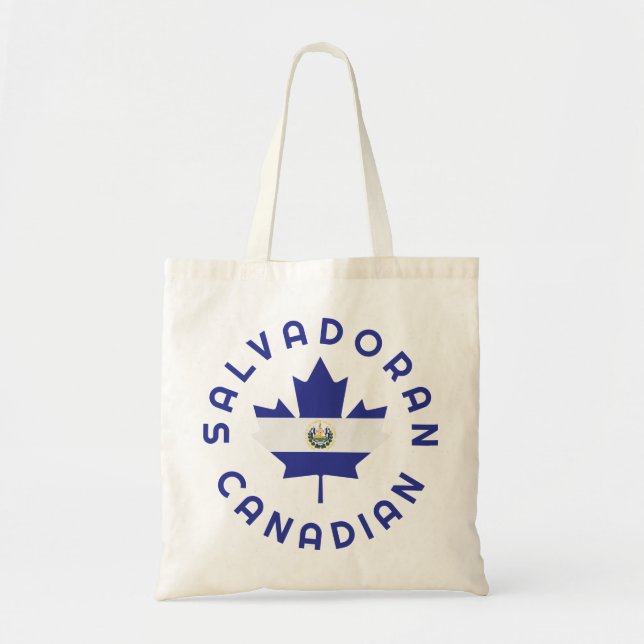 Canadian Salvadoran Roots  Tote Bag (Front)
