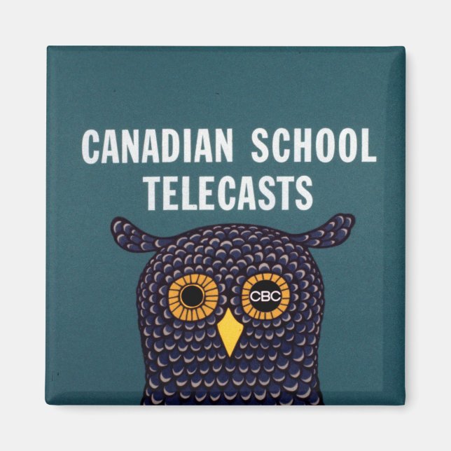 Canadian School Telecasts Magnet (Front)