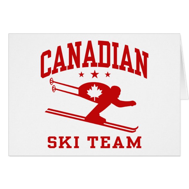 Canadian Ski Team (Front Horizontal)
