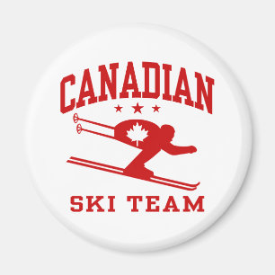 Canadian Ski Team Magnet