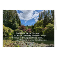 Canadian small lake Serenity Prayer
