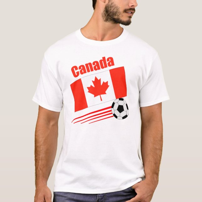 Canadian Soccer Team T-Shirt (Front)