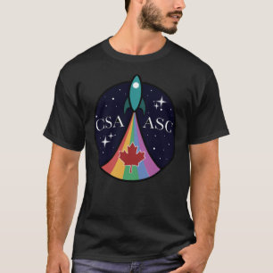 Canadian Space Agency Retro Logo Classic T-Shirt