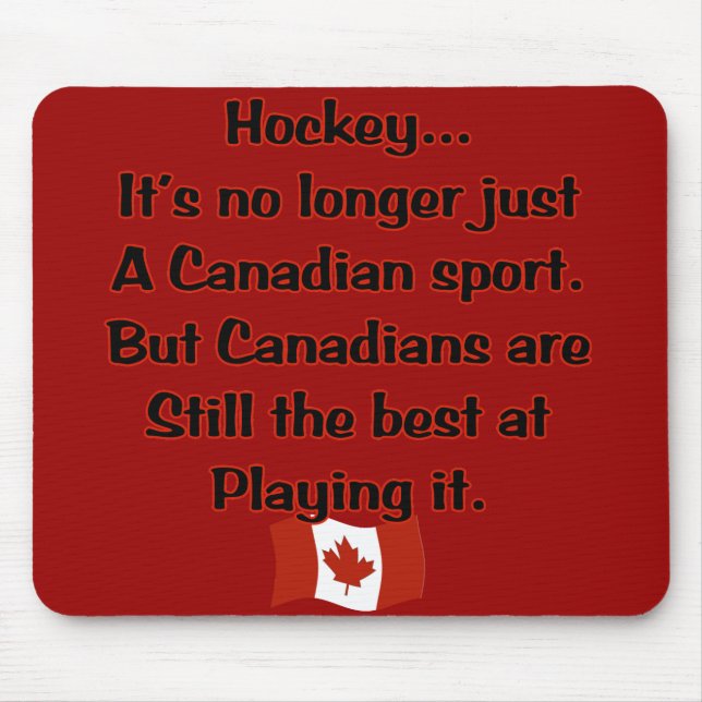 Canadian Sport Mousepad (Front)