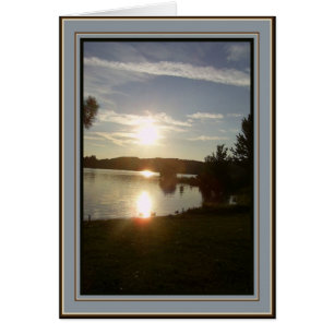 Canadian Sunset - Blank Inside