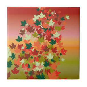 Canadian Sunset Ceramic Tile