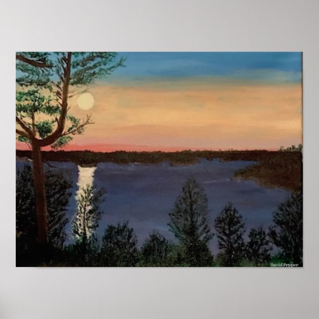 "Canadian Sunset" Poster (Front)