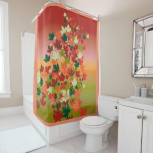 Canadian Sunset Shower Curtain