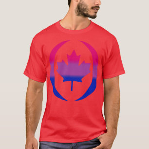 Canadian Third Culture Pink Purple Blue T-Shirt