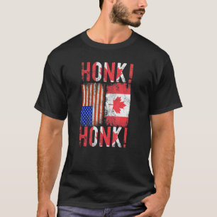 Canadian Trucker Canada Freedom Convoy Honk Honk 1 T-Shirt