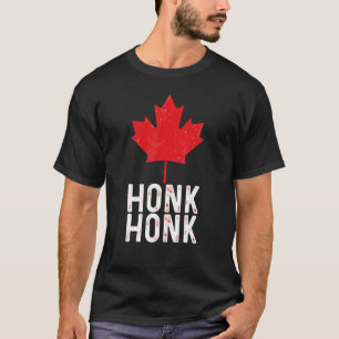 Canadian Trucker Maple Leaf Canada Freedom Convoy T-Shirt