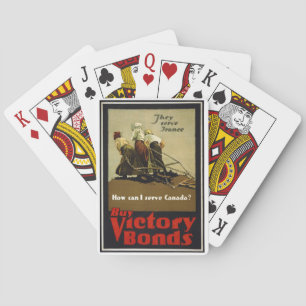 Canadian War Bonds Playing Cards
