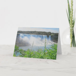Canadian Waterfall Greeting Card