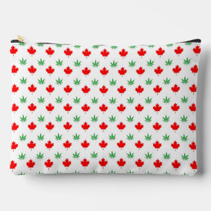 Canadian Weed Leaf Accessory Pouch
