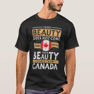 Canadian Women And Men T-Shirt