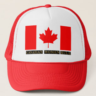 CANADIAN WOMEN RULE TRUCKER HAT