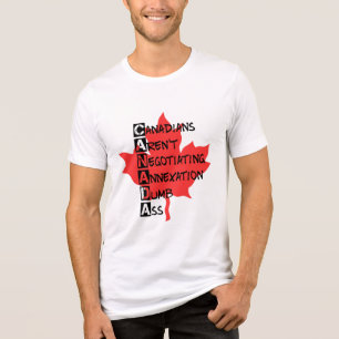 Canadians Aren't Negotiating Annexation Tri-Blend Shirt