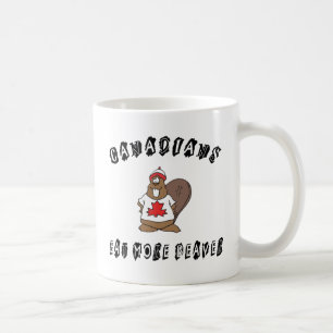 Canadians Eat More Beaver Coffee Mug