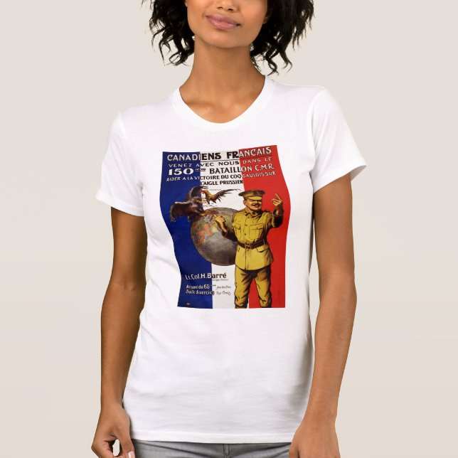 Canadiens Francais T-Shirt (Front)