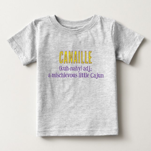 Canaille Baby T-shirt (Front)