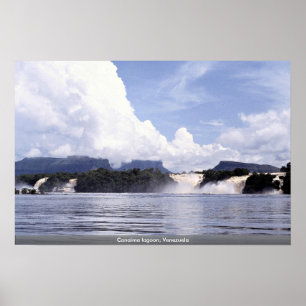 Canaima lagoon, Venezuela Poster