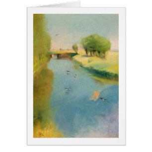 Canal, 1897 (pastel on canvas)