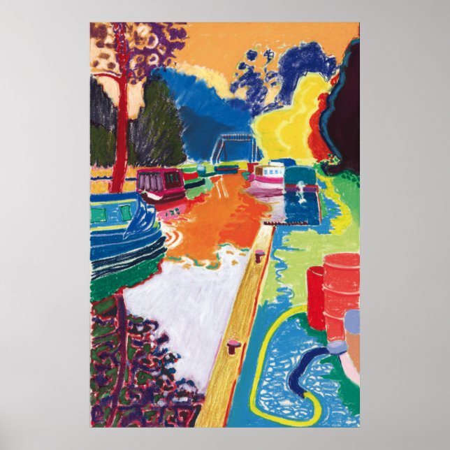 Canal at Dundas Poster (Front)