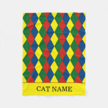 Canal Boat Diamond Patterned Cat