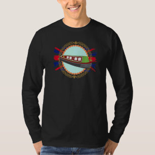 Canal Boat Idea & Narrowboat For Barge Boat Owners T-Shirt