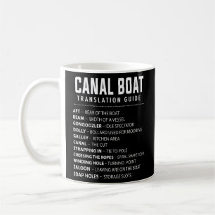 Canal Boat & Narrowboat For Barge Boat Owners  4  Coffee Mug