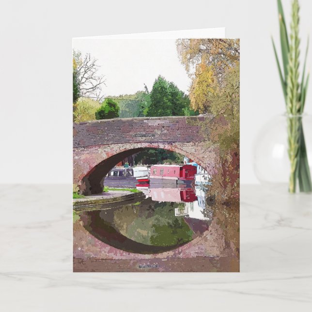 CANAL BOATS CARD (Front)